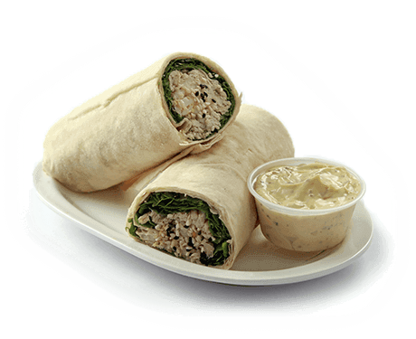 Thai Roasted Chicken Wrap